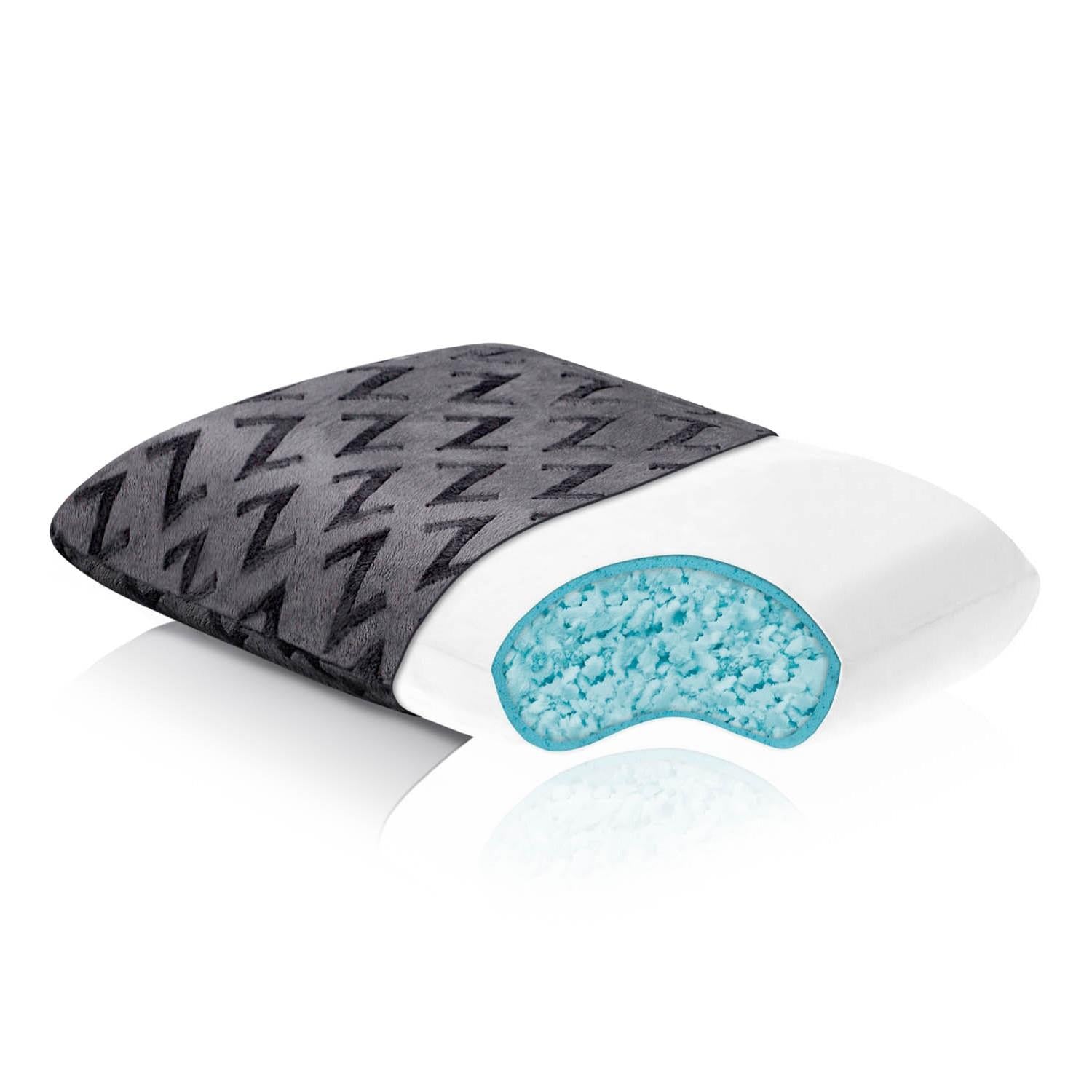 Z Gel Shredded Memory Foam Pillow Travel