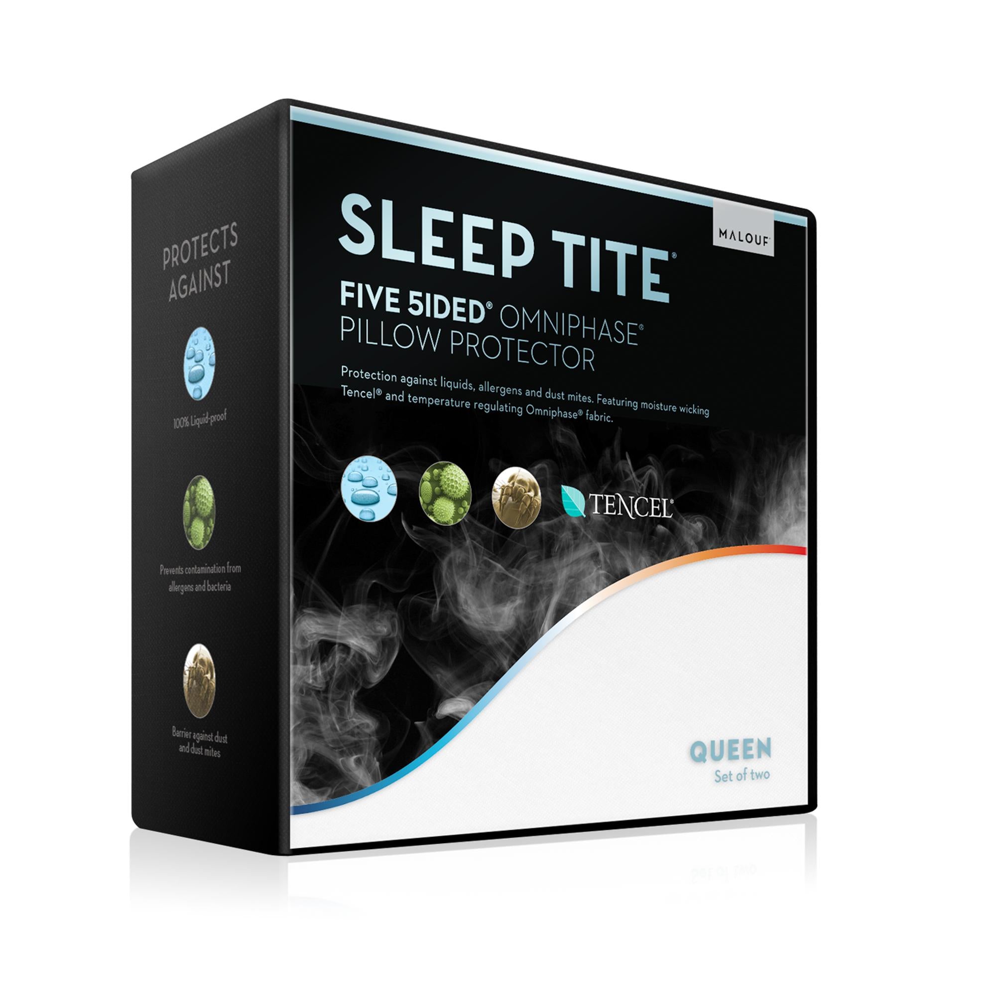 Five Sided Omniphase Pillow Protector