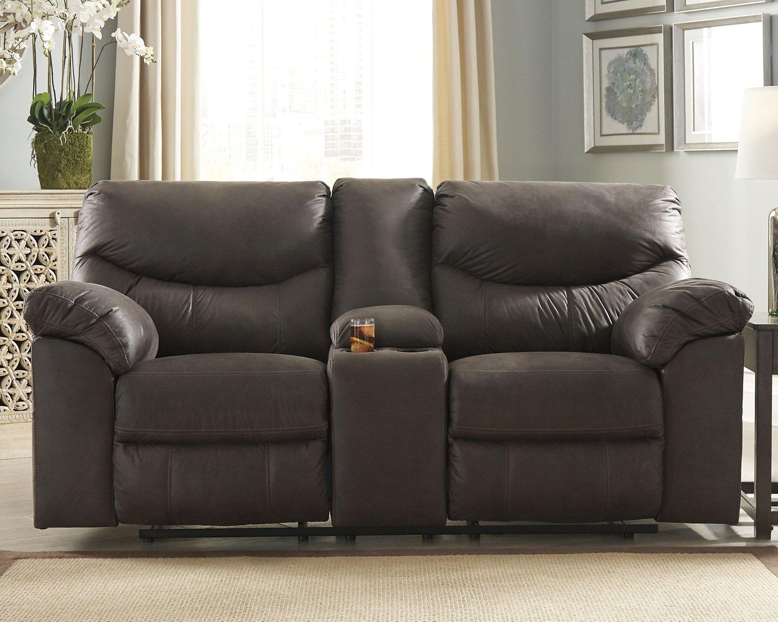 Boxberg Reclining Loveseat with Console