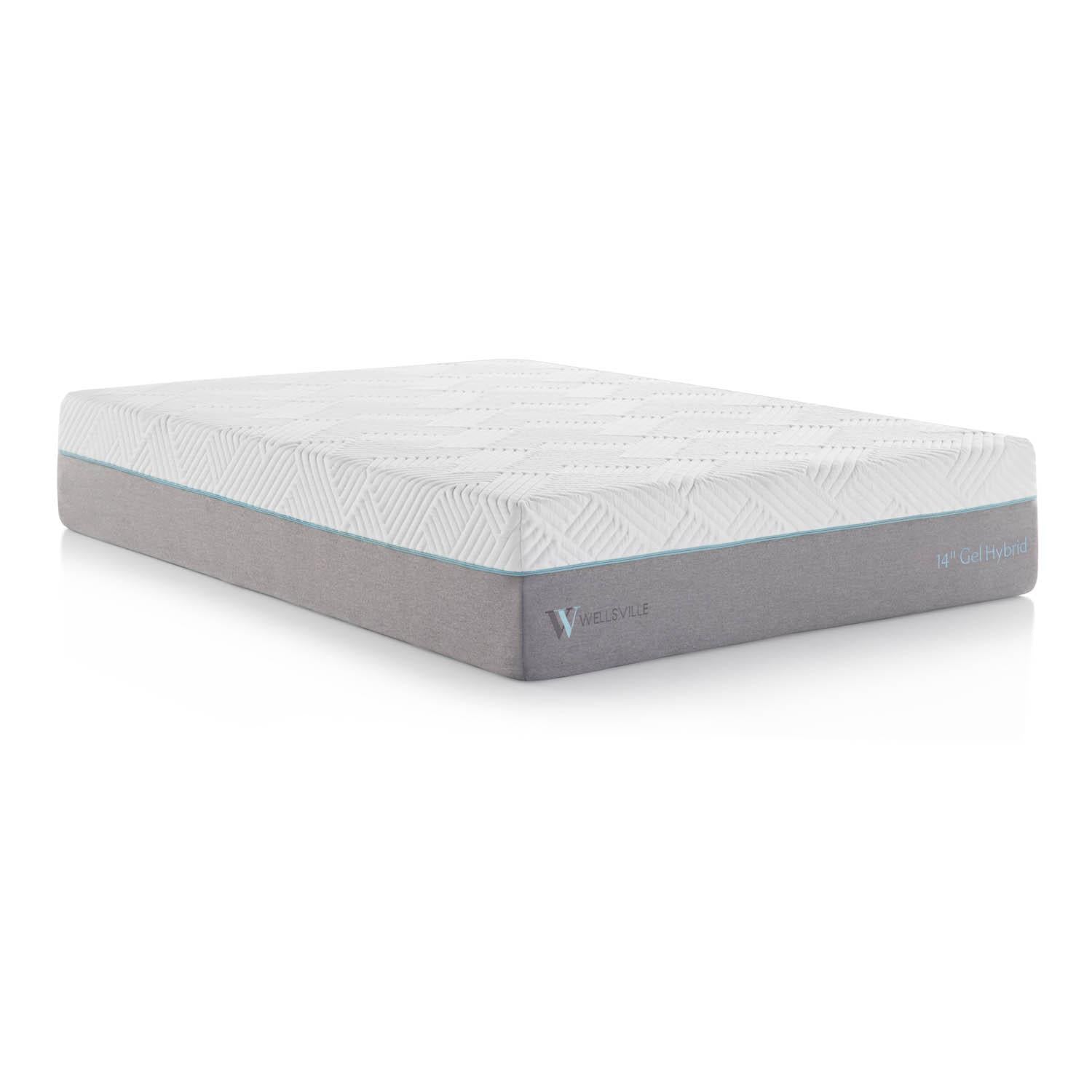 Wellsville 14" Gel Hybrid Mattress