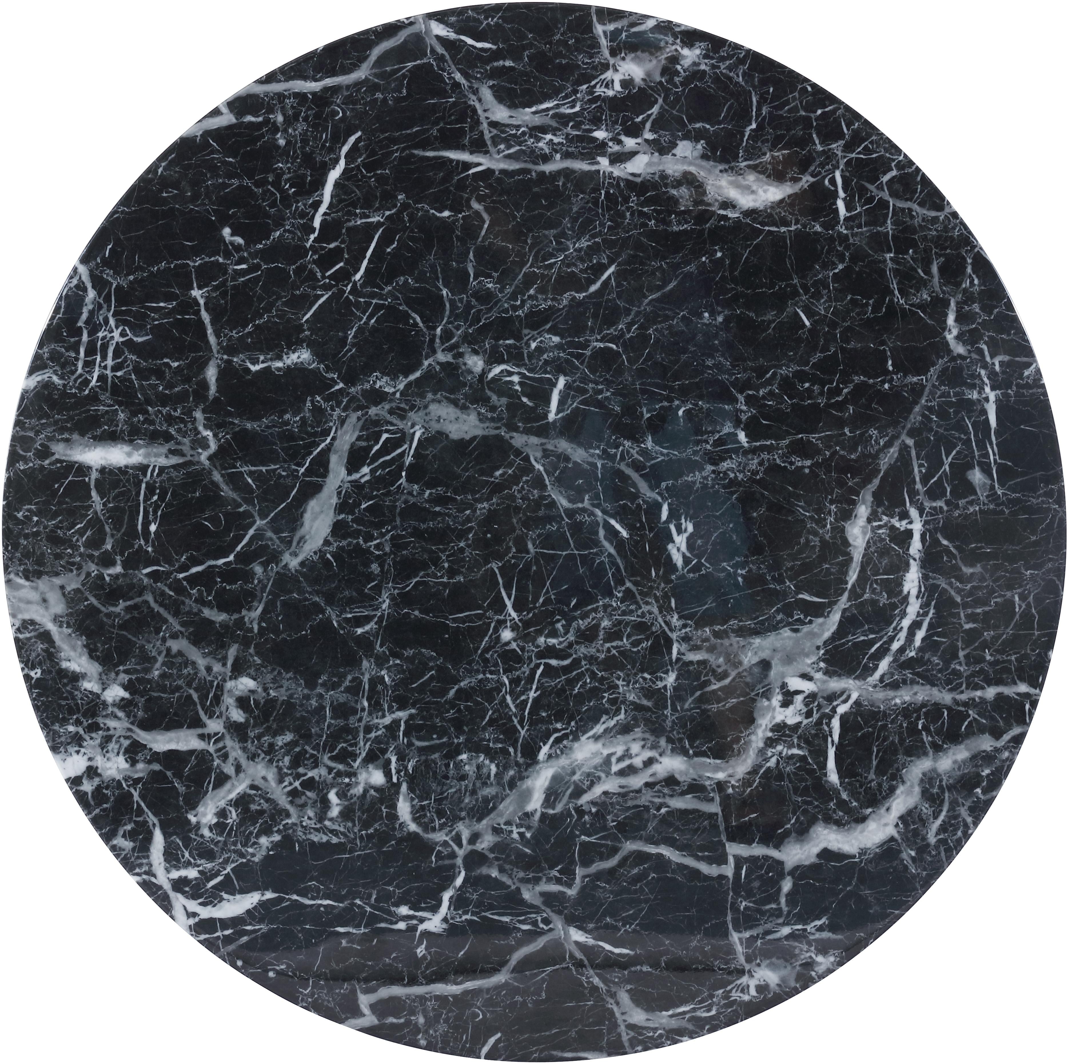 Omni Black Faux Marble Coffee Table