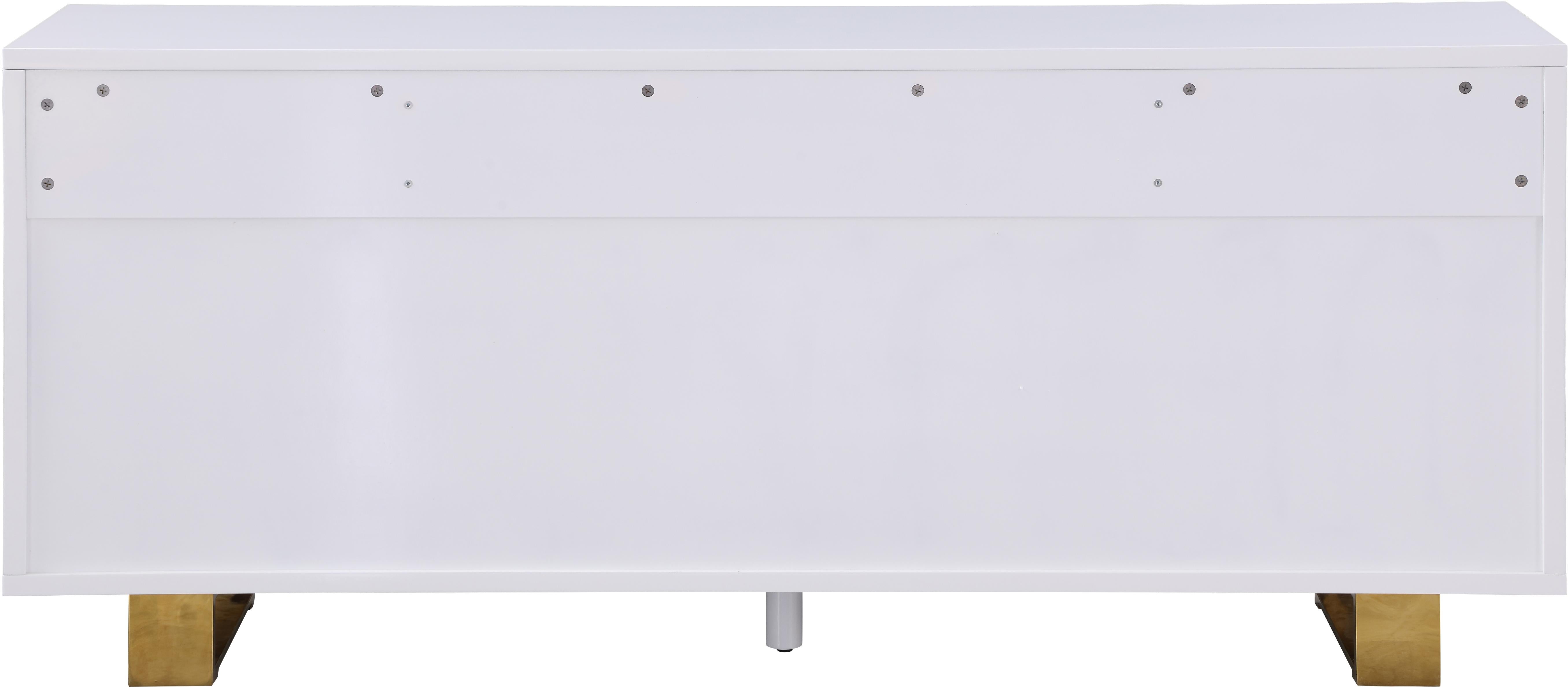 Excel White Lacquer Sideboard/Buffet