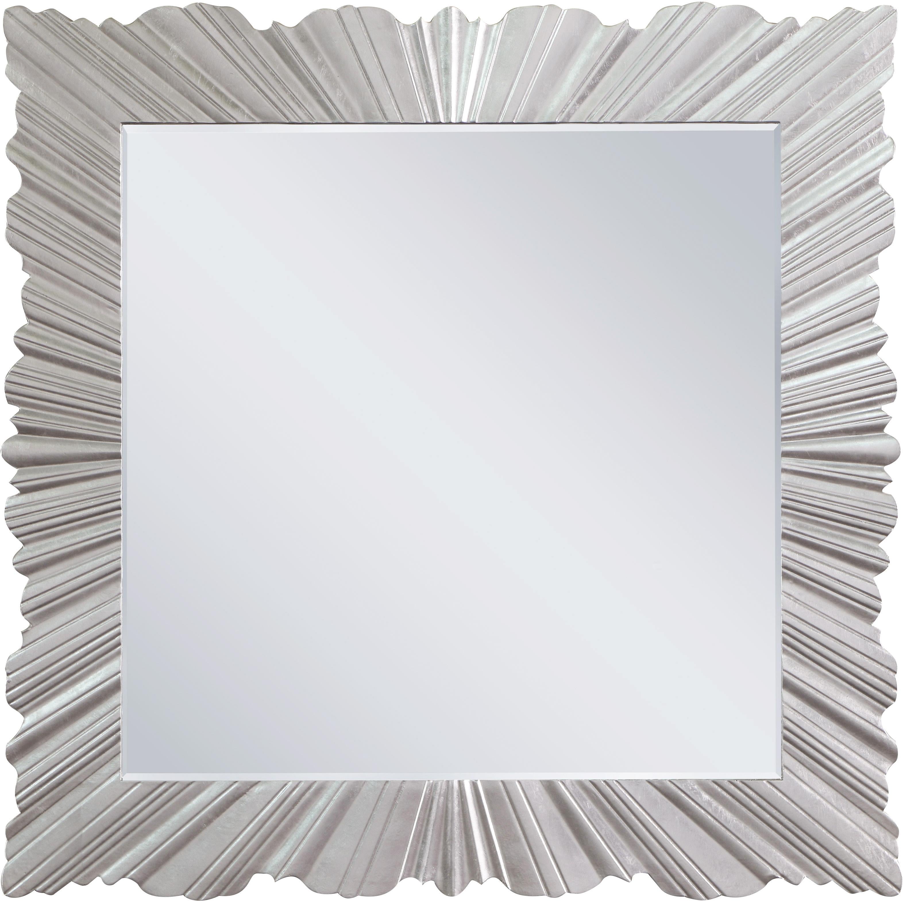 Silverton Silver Leaf Mirror