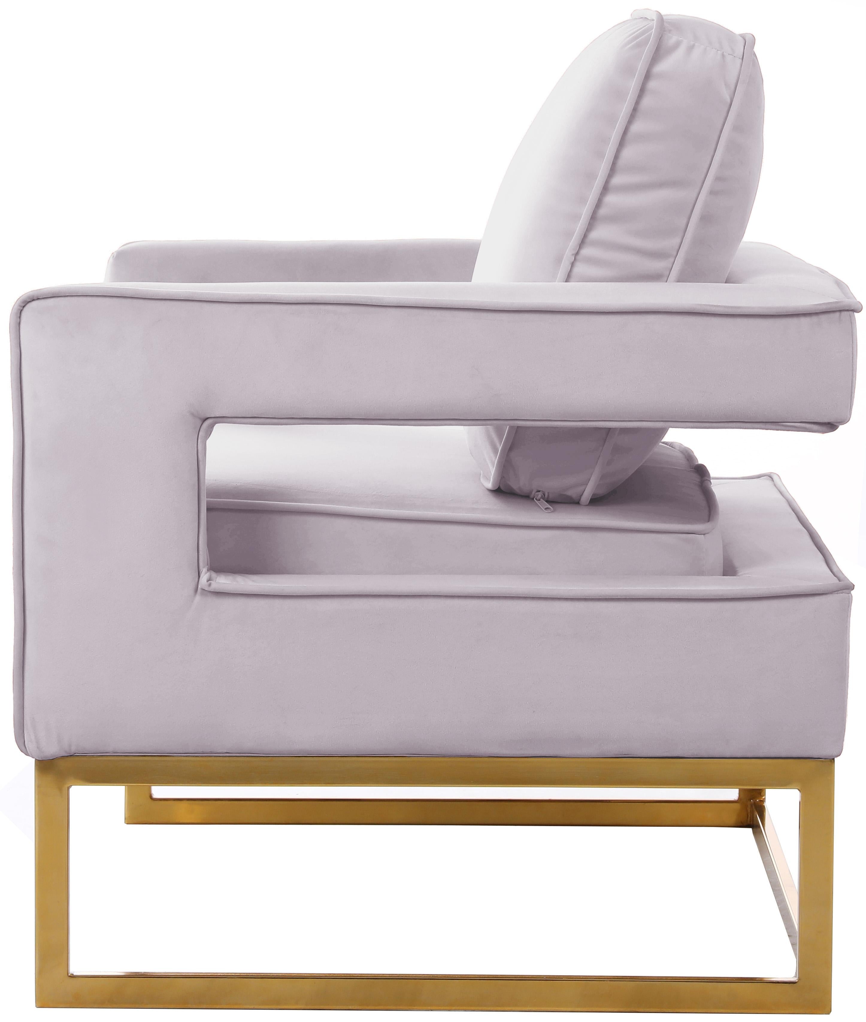 Noah Pink Velvet Accent Chair