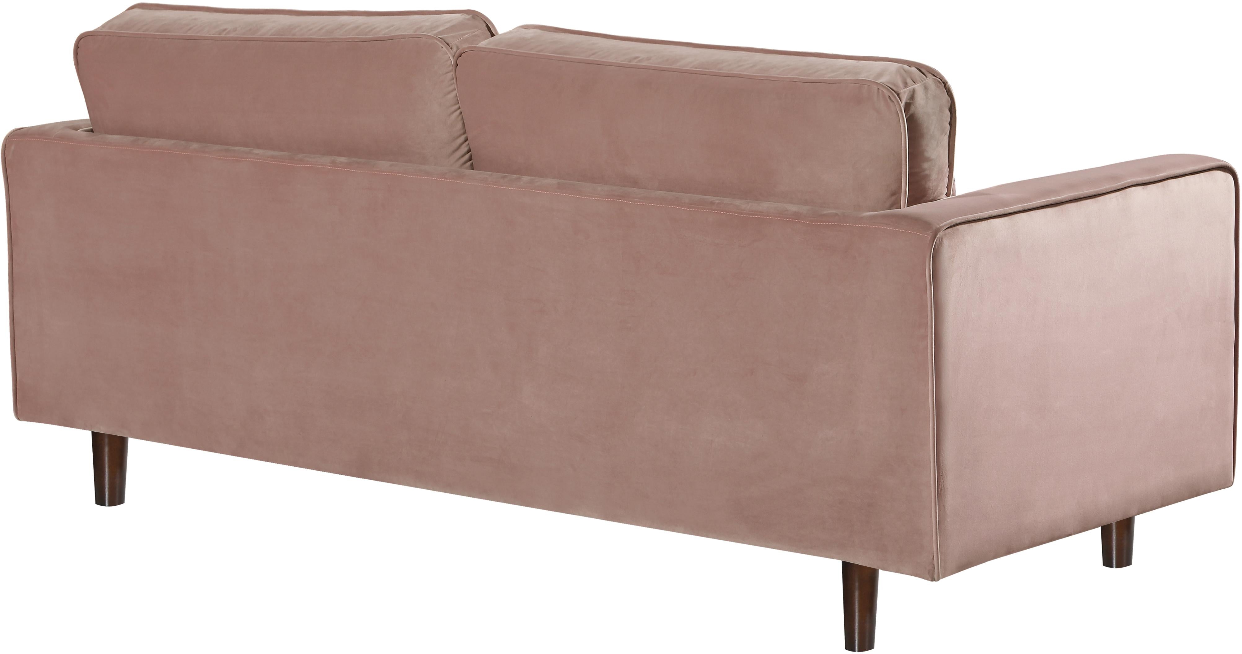 Emily Pink Velvet Sofa