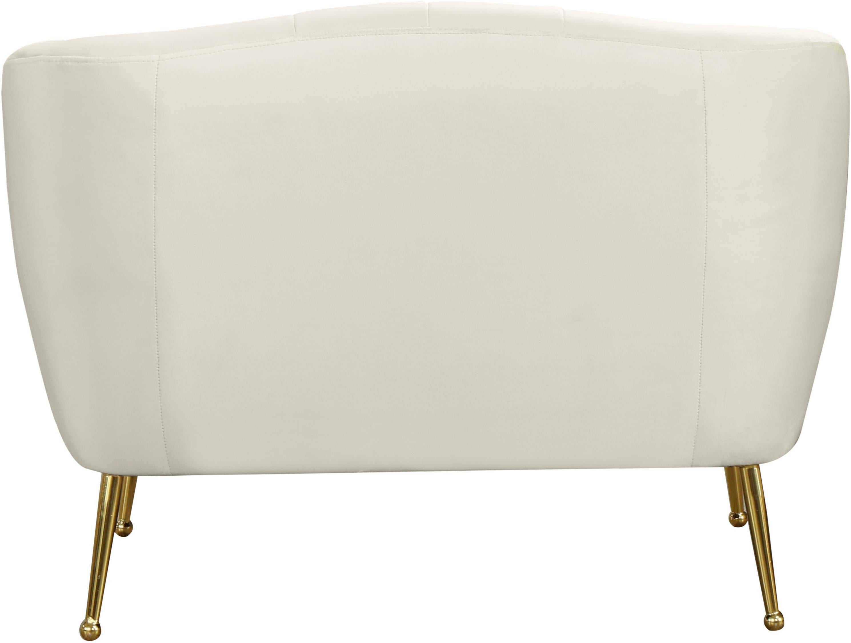 Tori Cream Velvet Chair