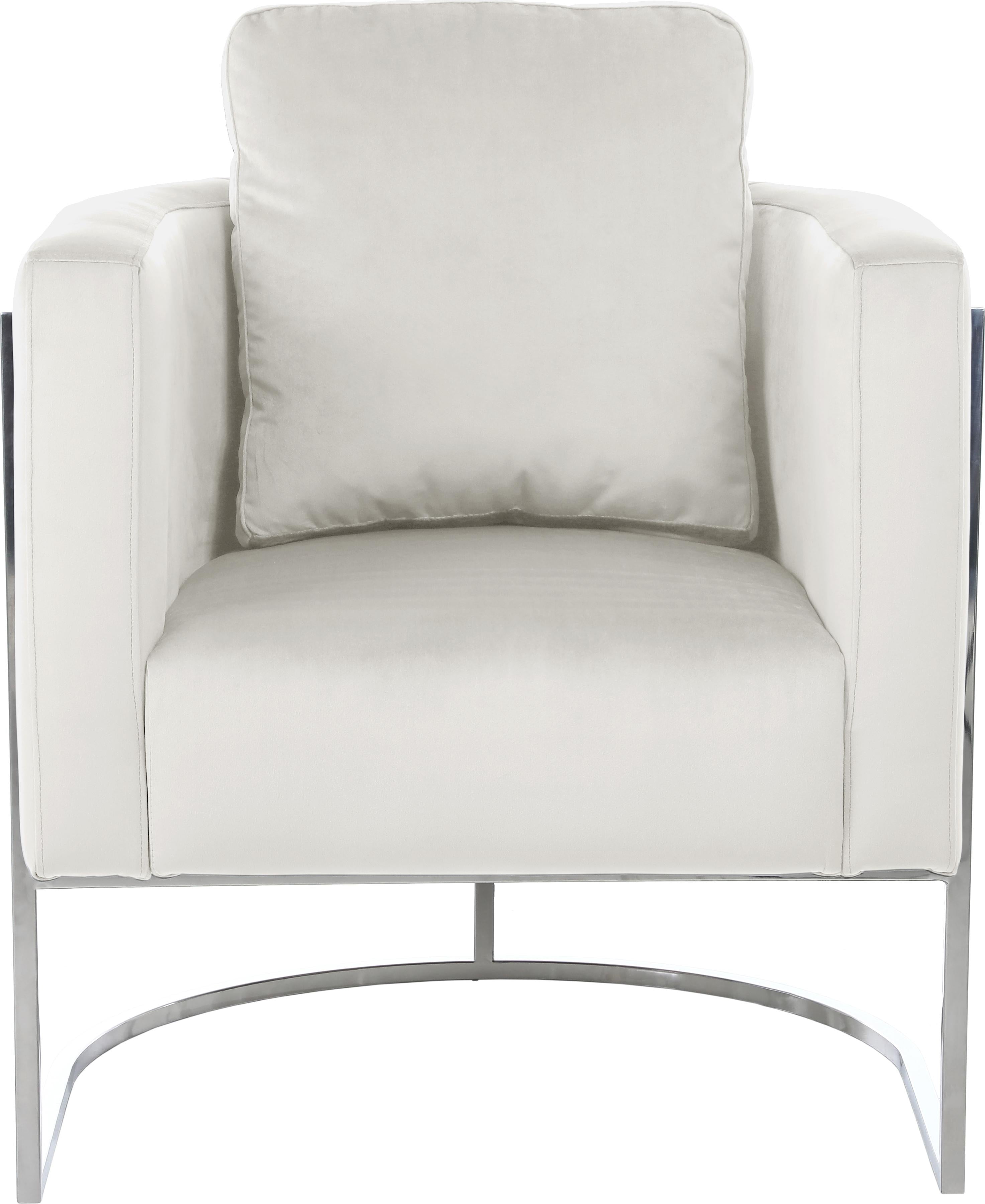 Casa Cream Velvet Chair