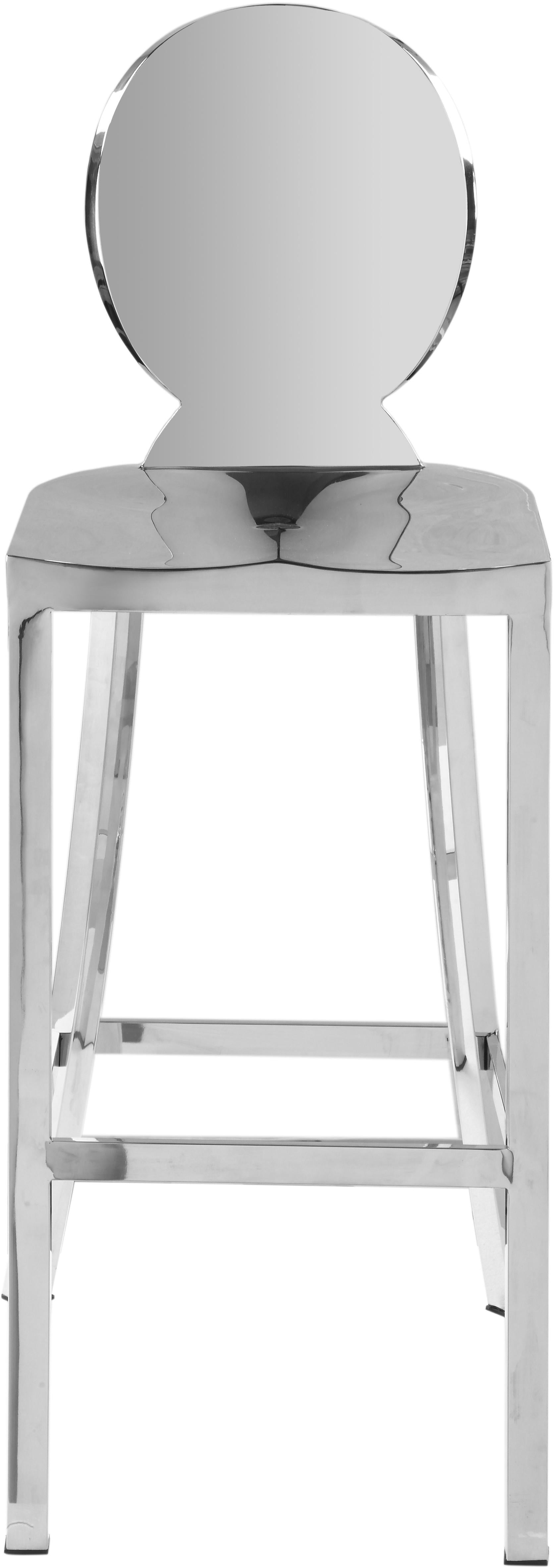 Maddox Chrome Stool