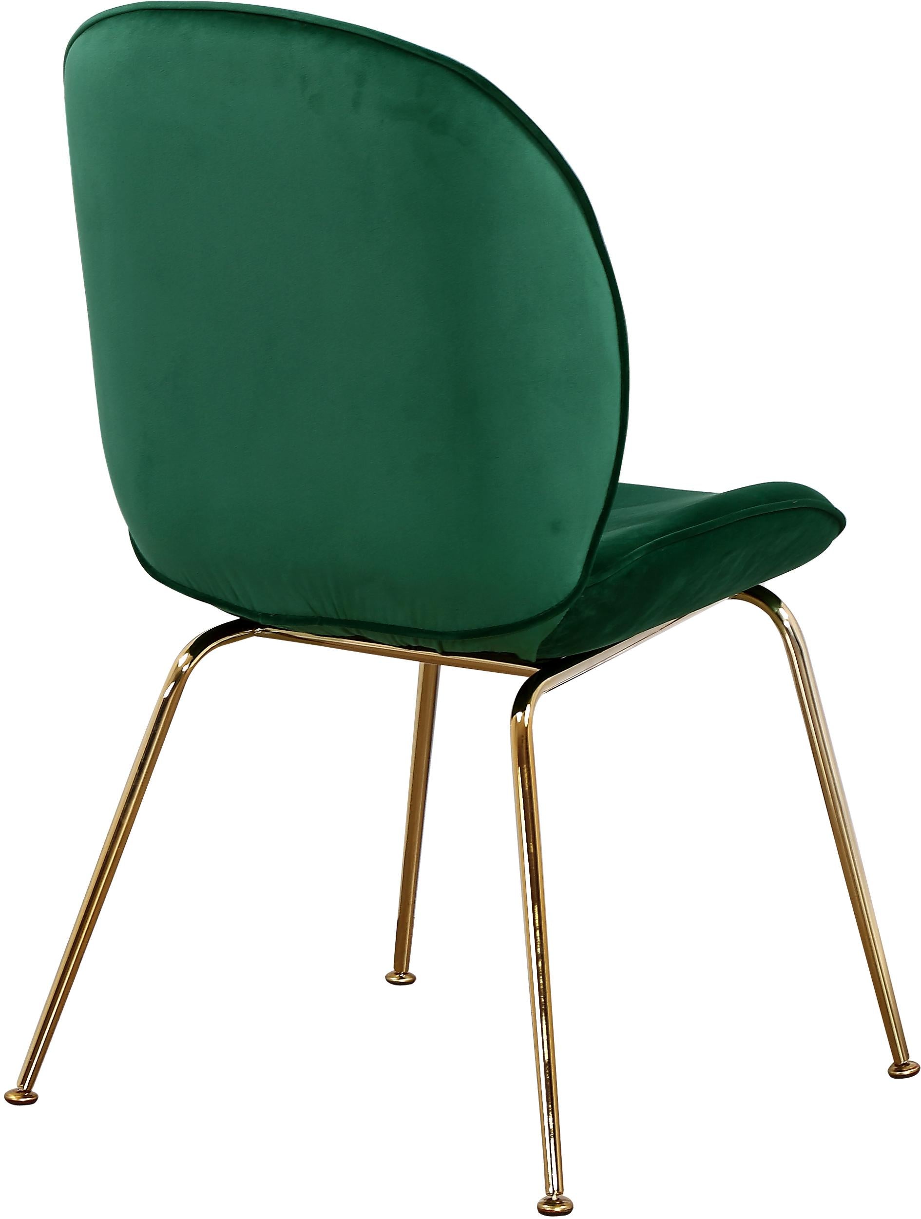 Paris Green Velvet Dining Chair