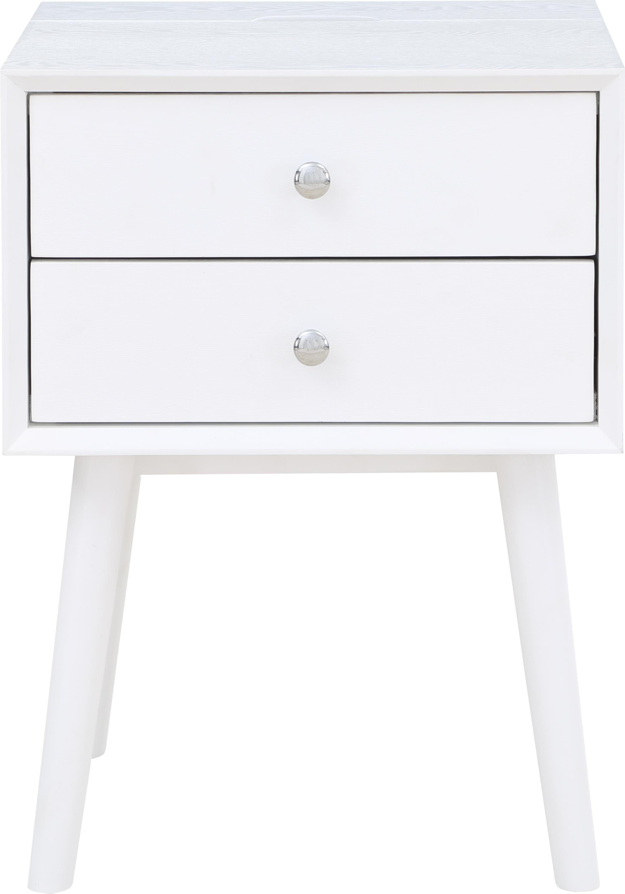 Teddy White Night Stand