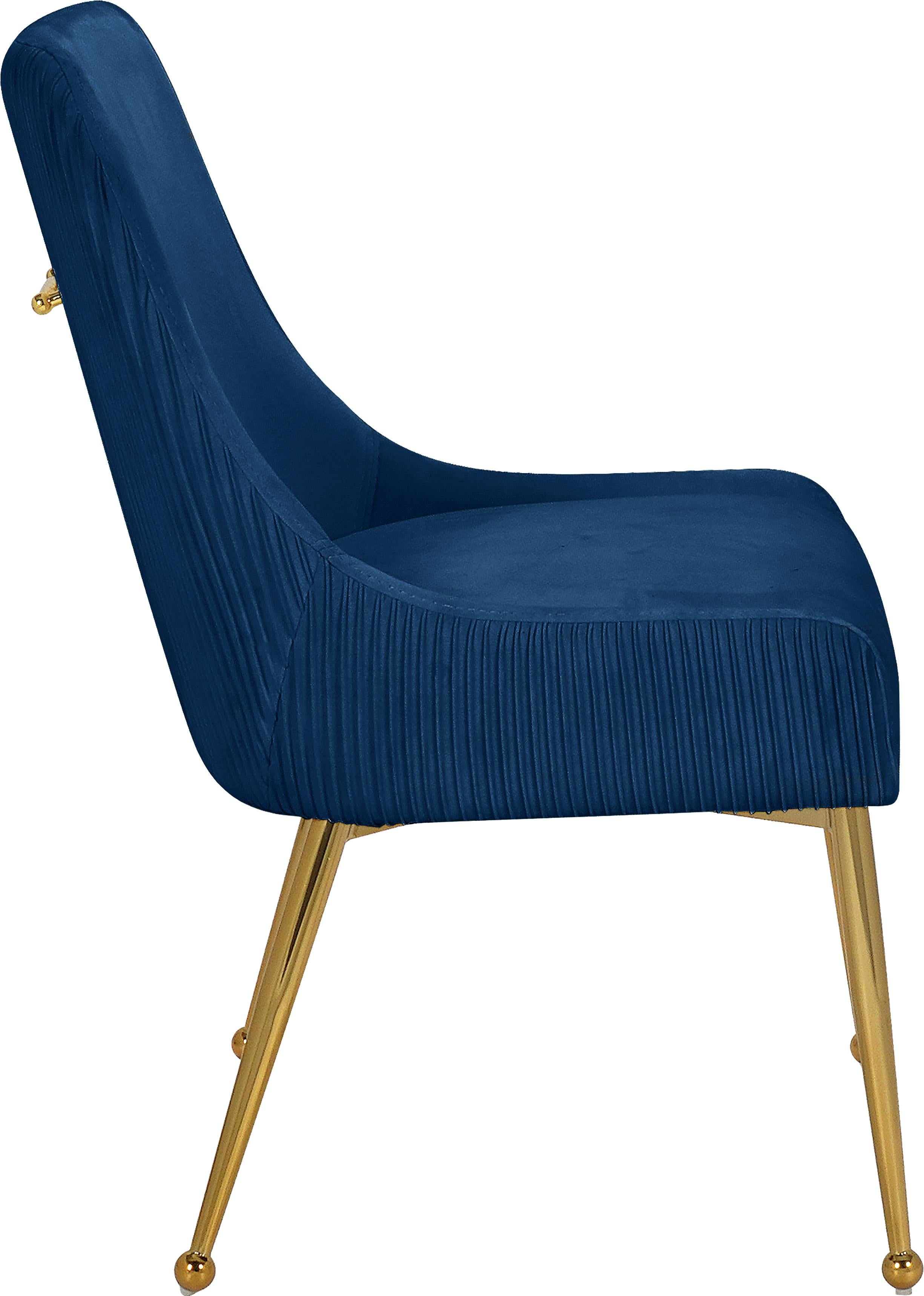 Ace Navy Velvet Dining Chair