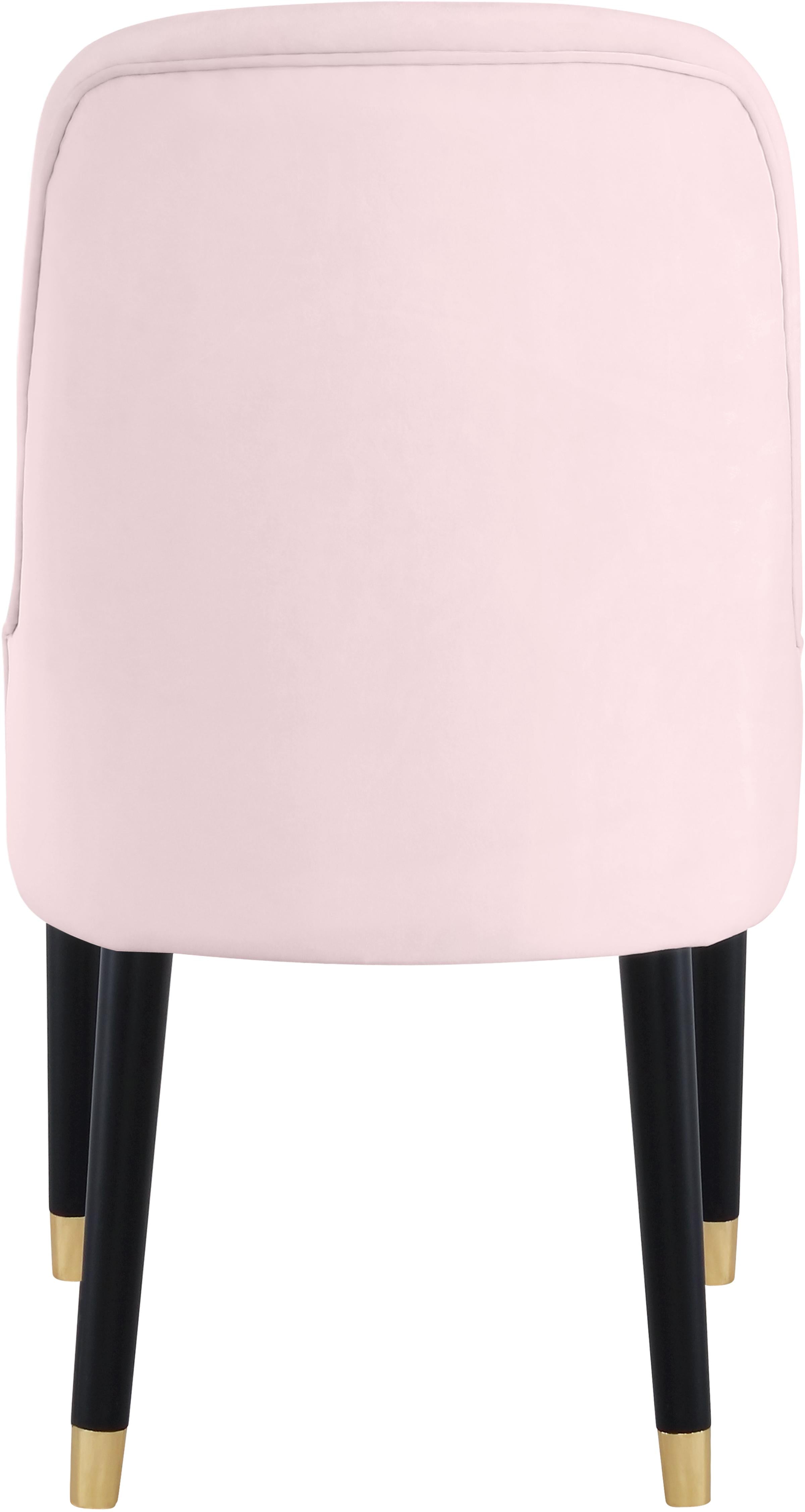 Omni Pink Velvet Dining Chair