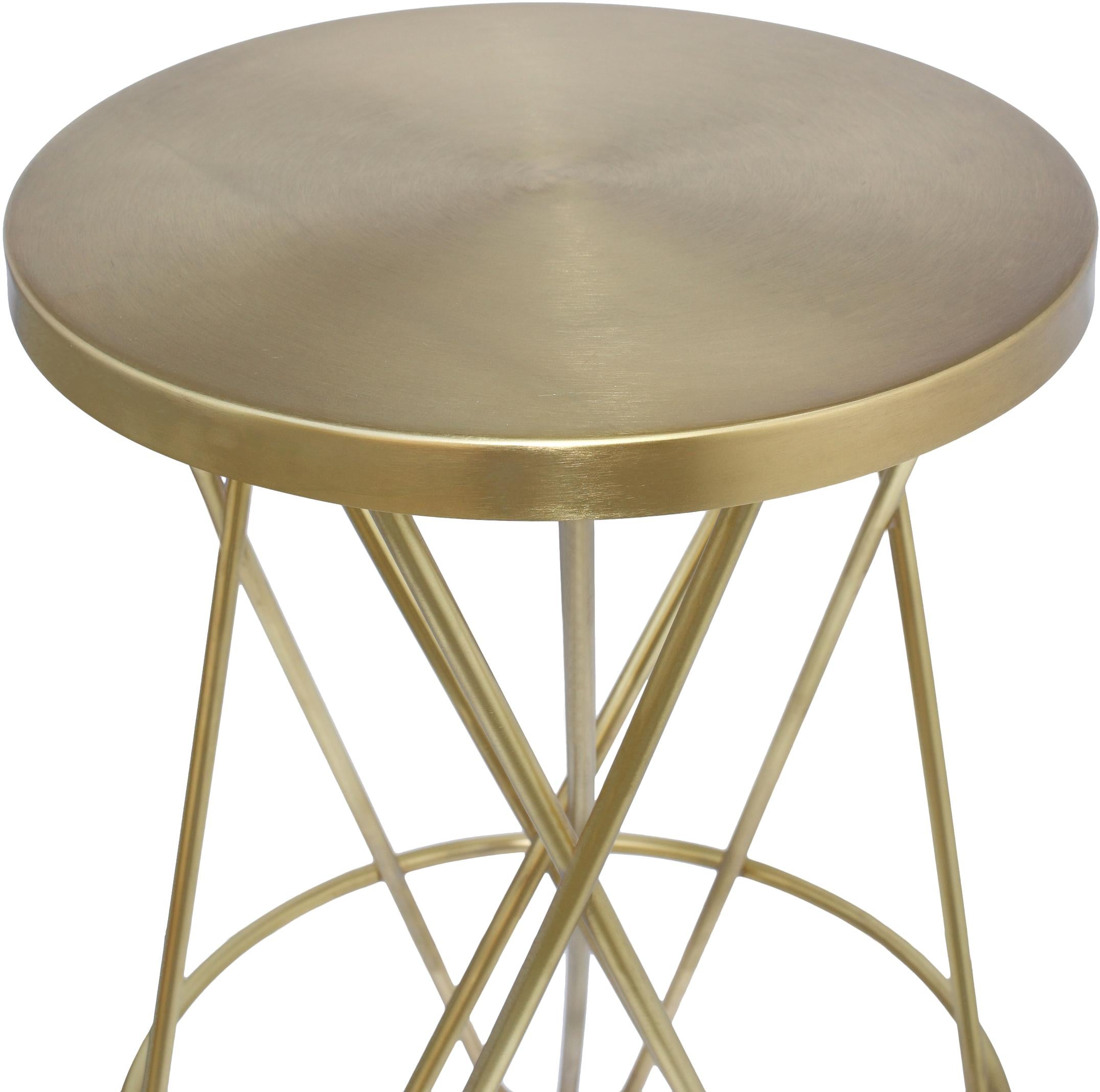 Mercury Gold Counter Stool