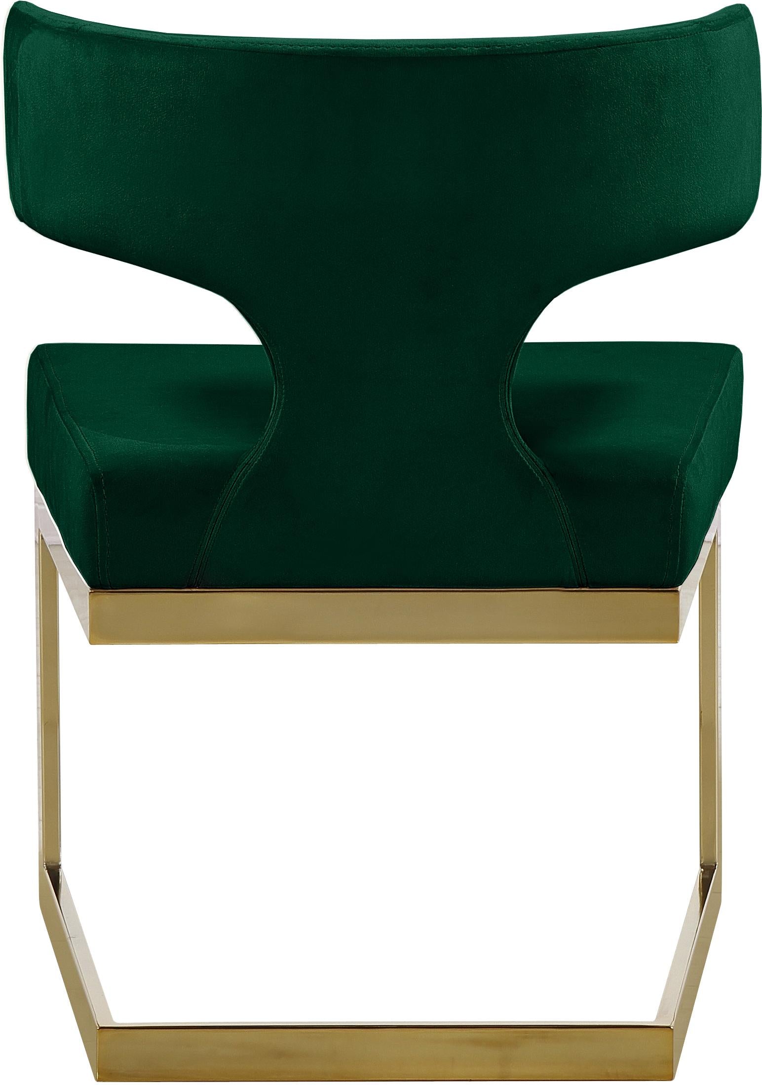 Alexandra Green Velvet Dining Chair