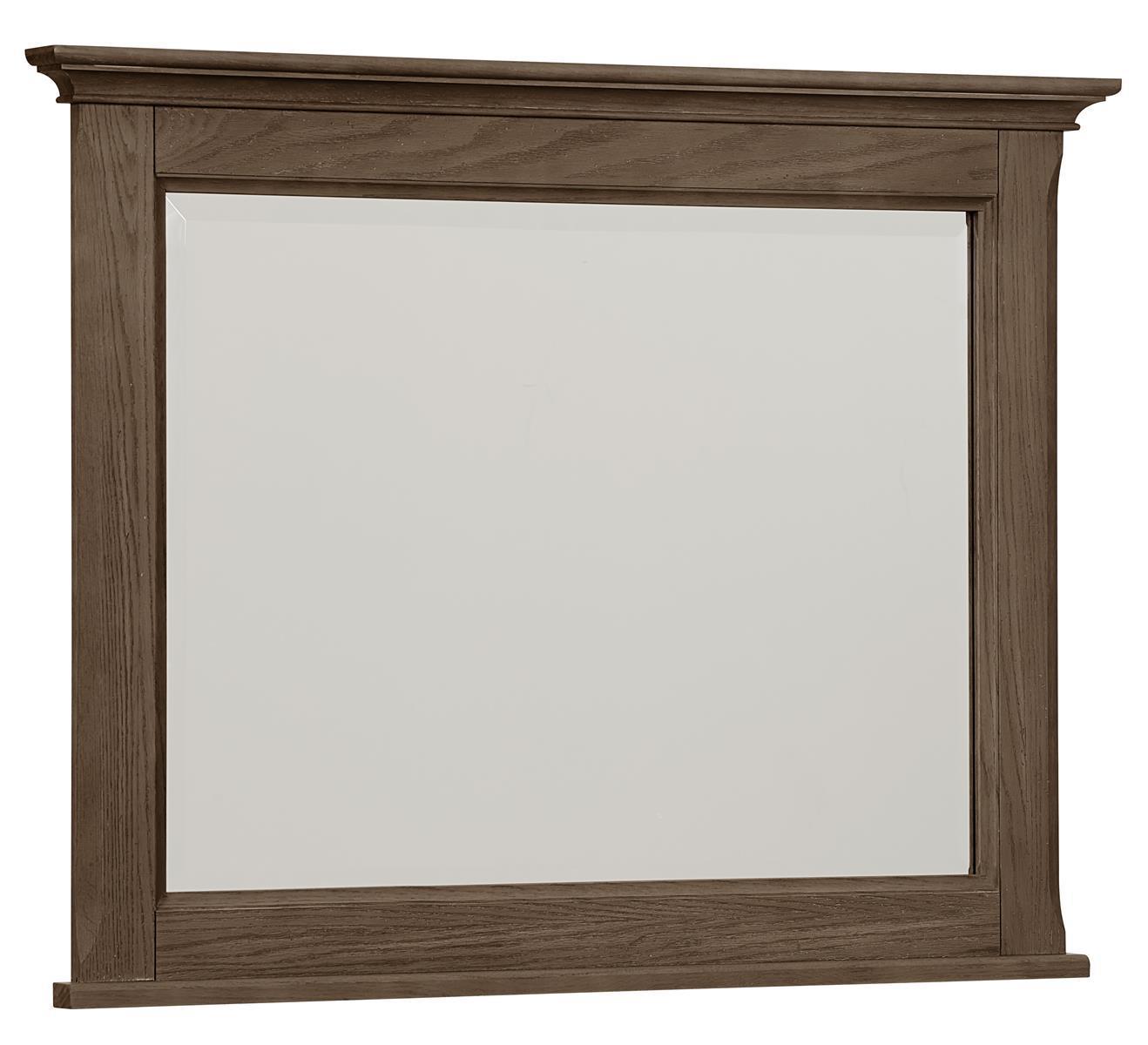 Vaughan-Bassett Heritage Landscape Mirror in Cobblestone Oak image